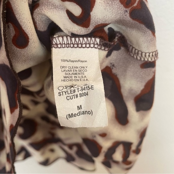 Final Touch Leopard Racerback Tank - Picture 4 of 5